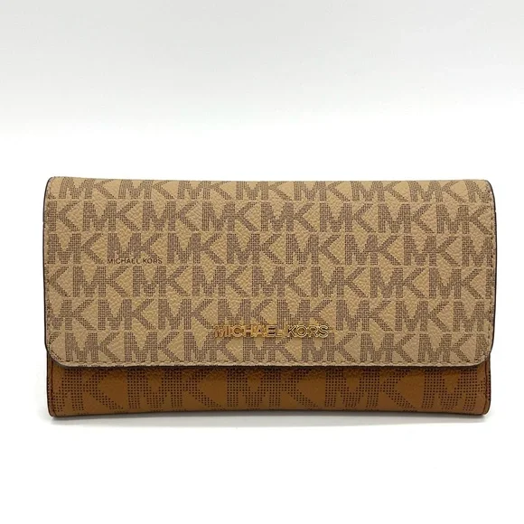 Michael Kors Large Trifold Wallet - Picture 2 of 7